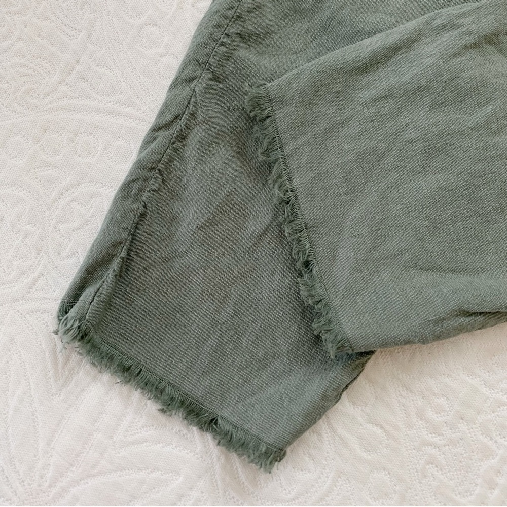 Frank & Eileen Cotton-Flax Wicklow‎ Trousers, Rosemary - Picture 5 of 8